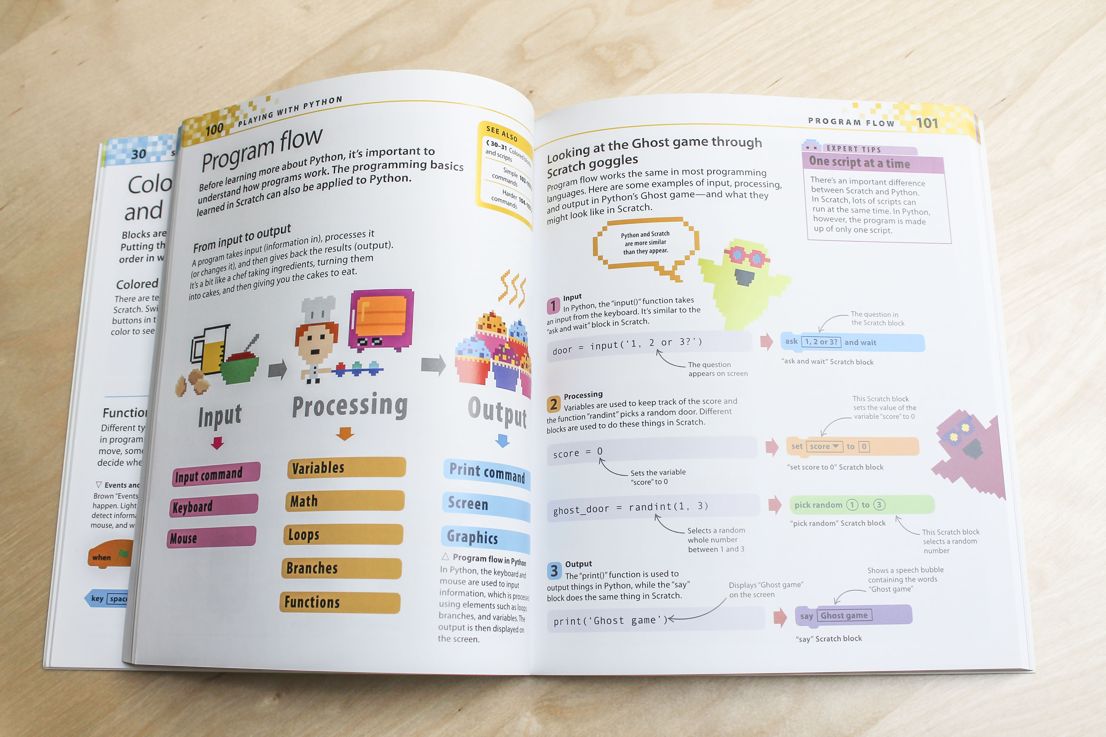 Interior picture of Help Your Kids with Computer Coding book
