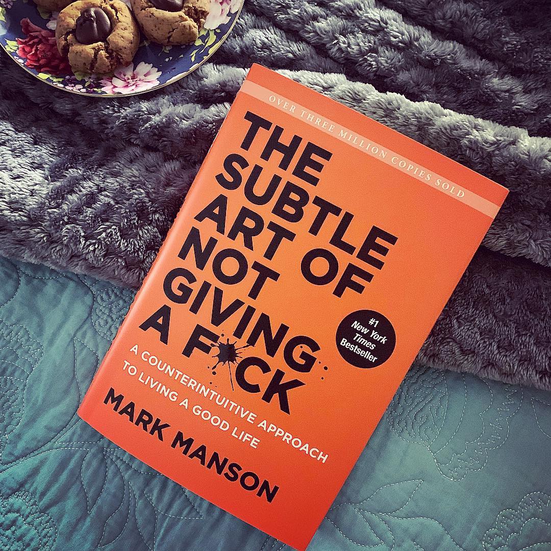 Photo of book: The Subtle Art of Not Giving a F*ck